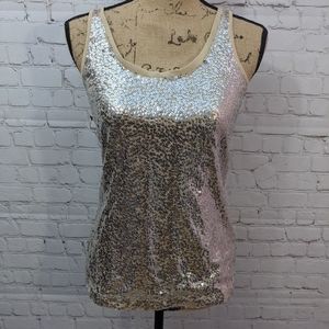 Express Sequins Tank Top XS